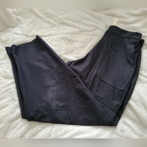 lululemon athletica High Rise Cargo Wide-Leg Pants in Black